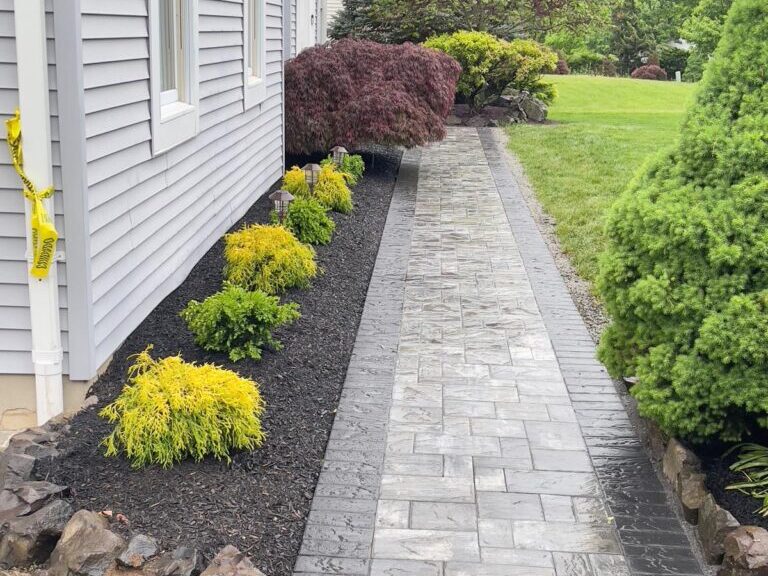 Garden pathway and walkway installation in New Jersey